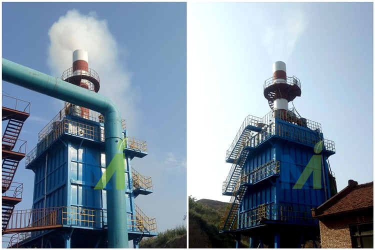 山西砖厂湿电除尘器烟气量不大于100000m3/h,设计气速为1m/s